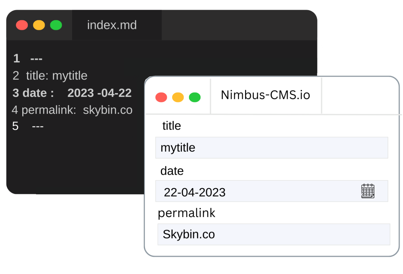 Connect with Nimbus-CMS