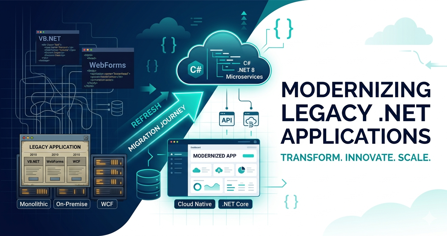 Modernizing Legacy .NET Systems: A Practical Guide