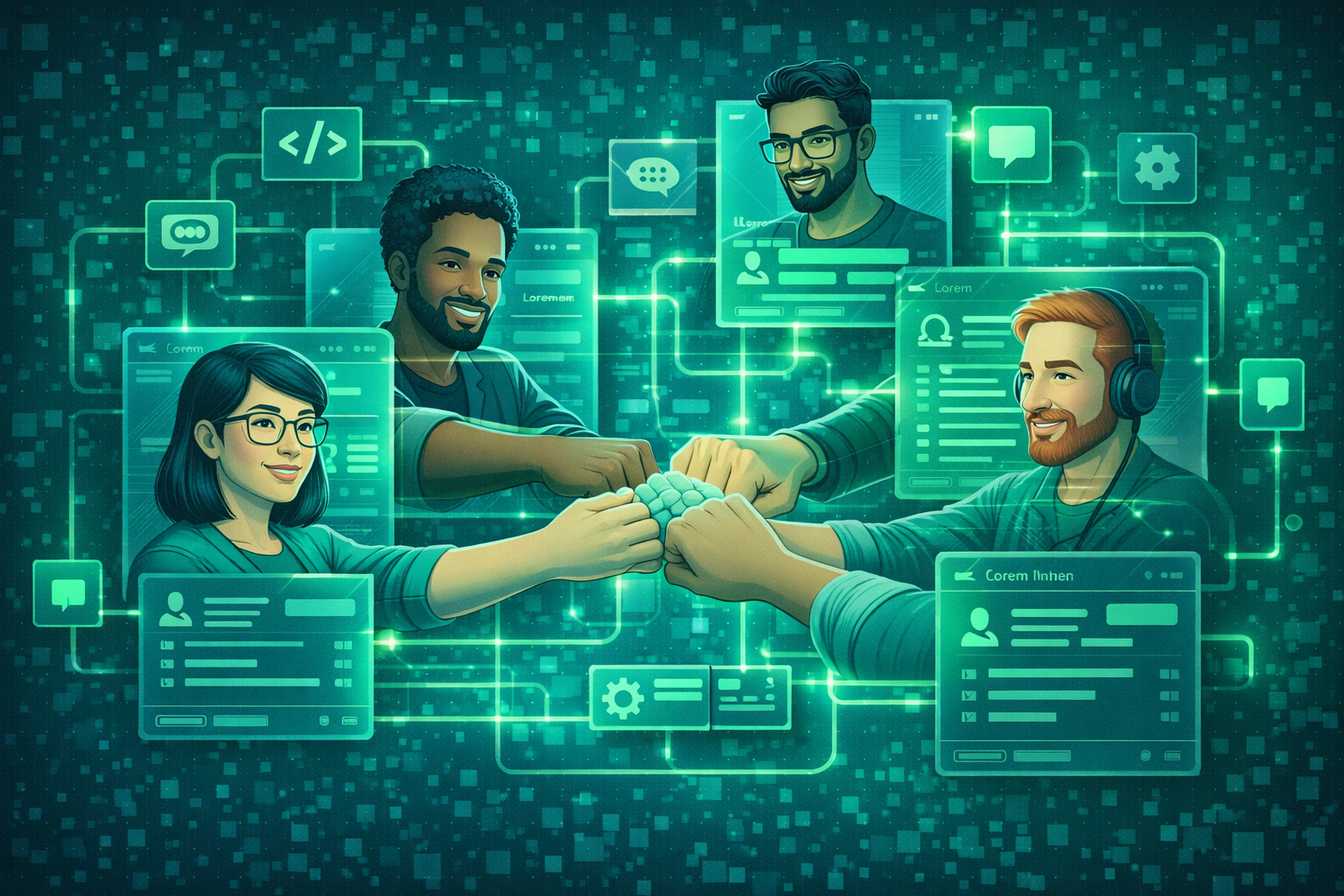 Staff Augmentation illustration